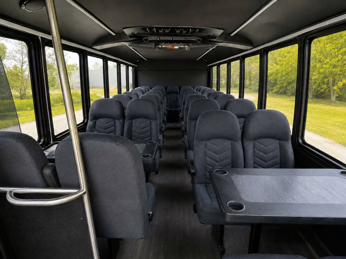 20 passenger minibus interior
