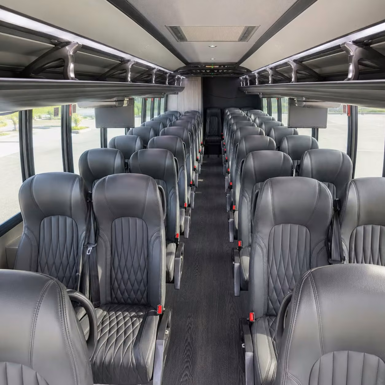30 passenger minibus inside