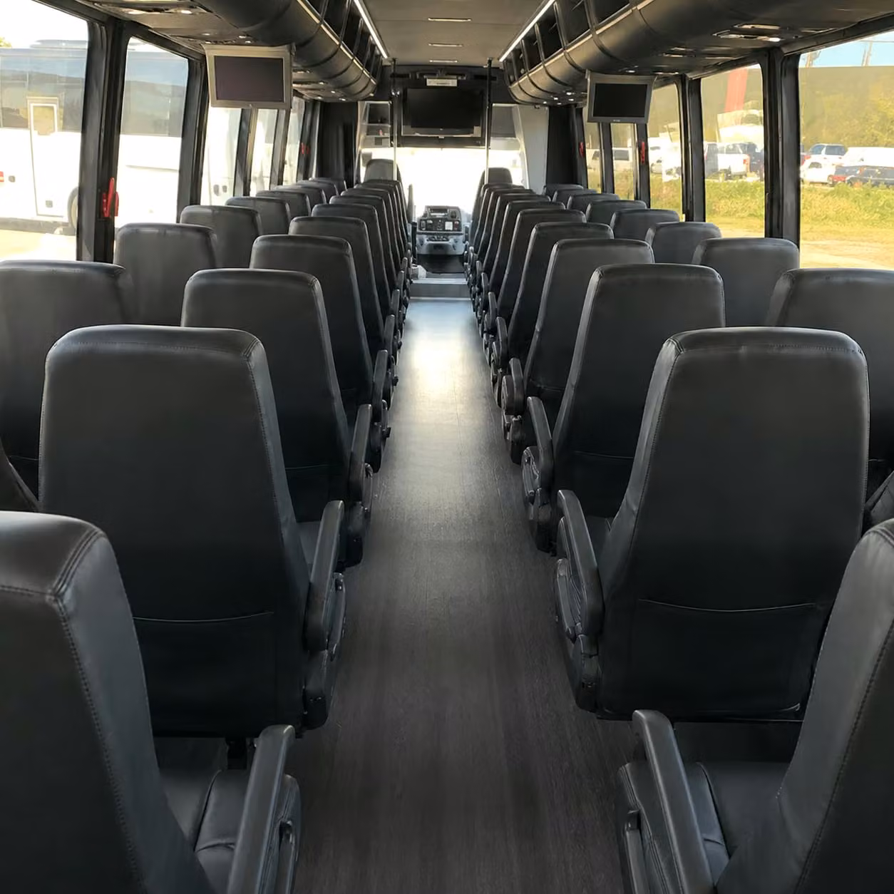 30 passenger minibus interior