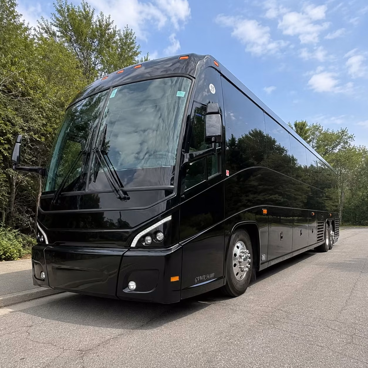 charter bus pricing for government military groups in reading