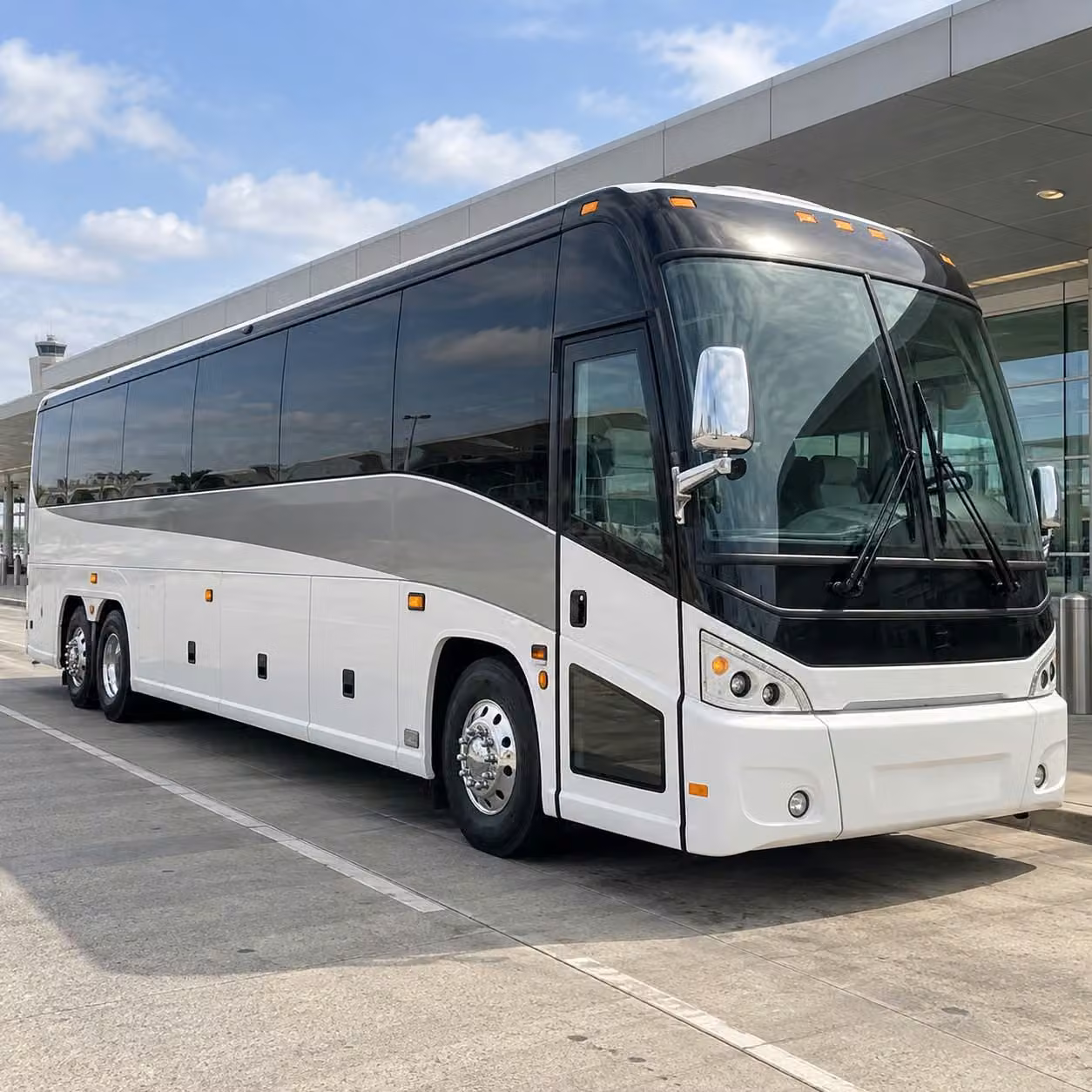 charter buses for large prom groups heading out of reading