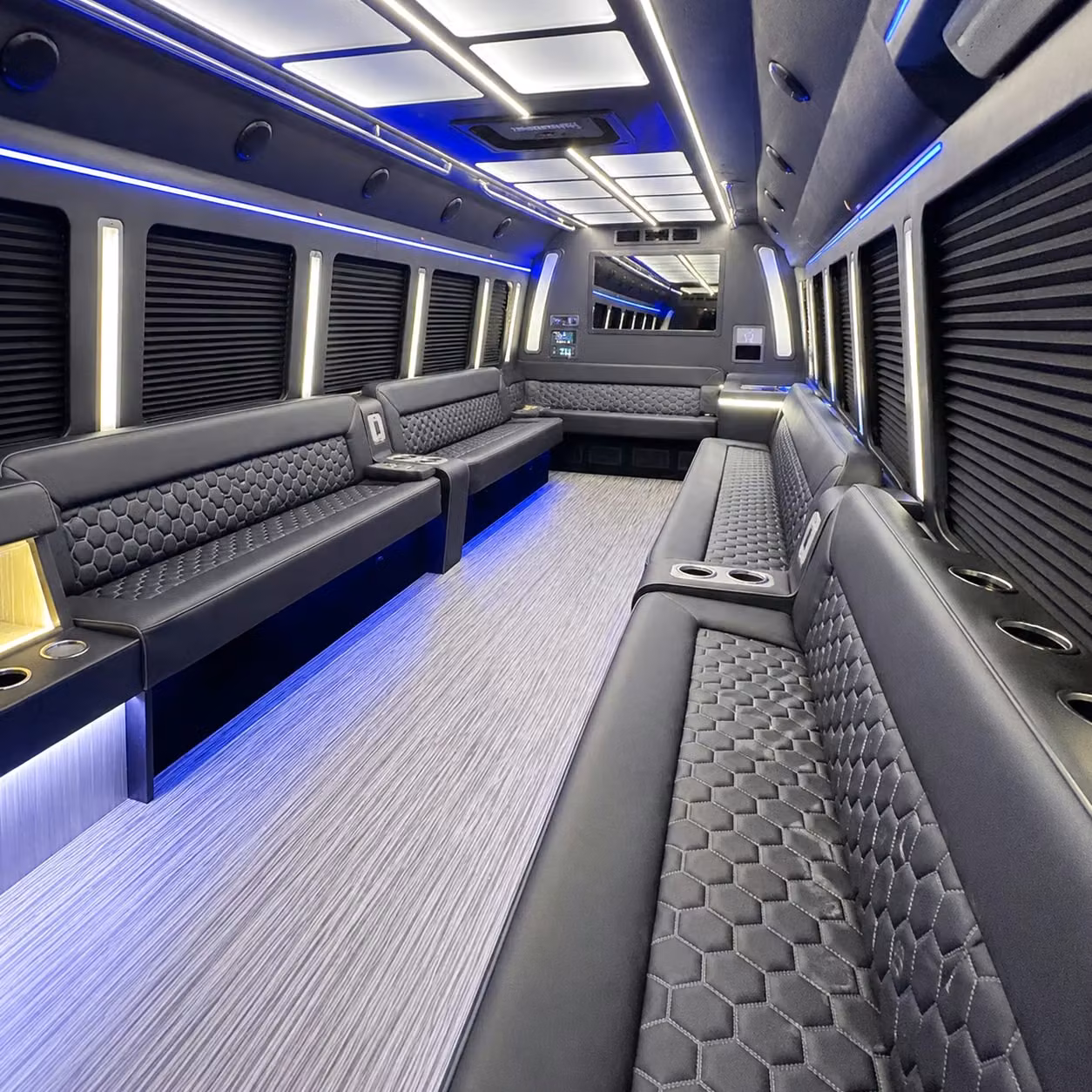 party bus interior