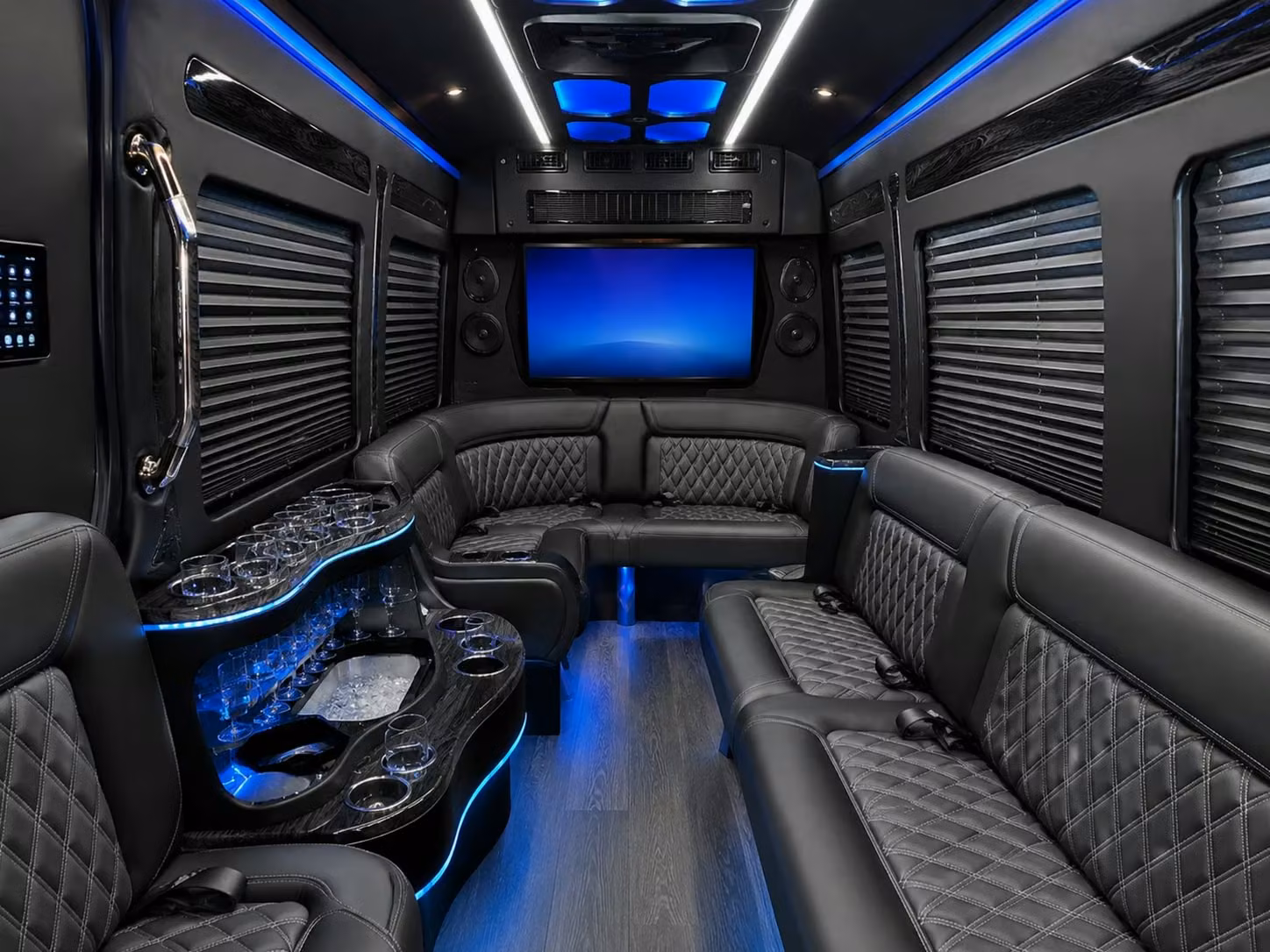 sprinter limousine inside