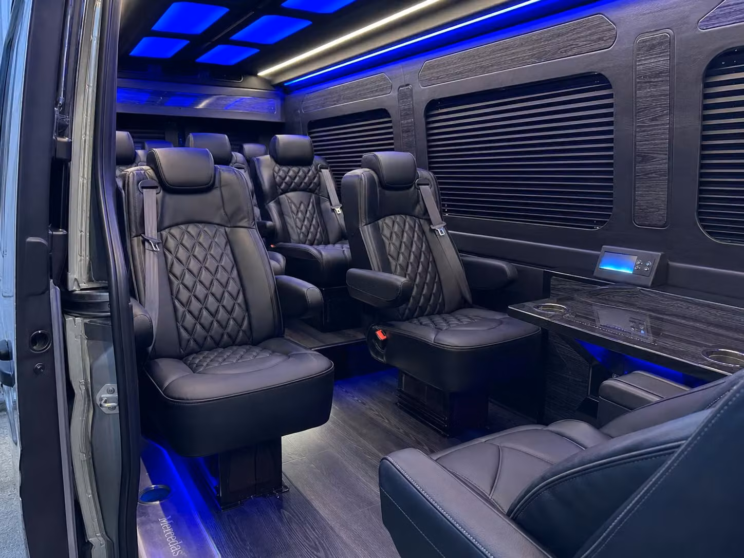 sprinter van transportation for groups and events across reading